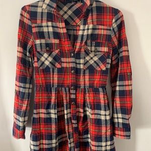 Flannel dress